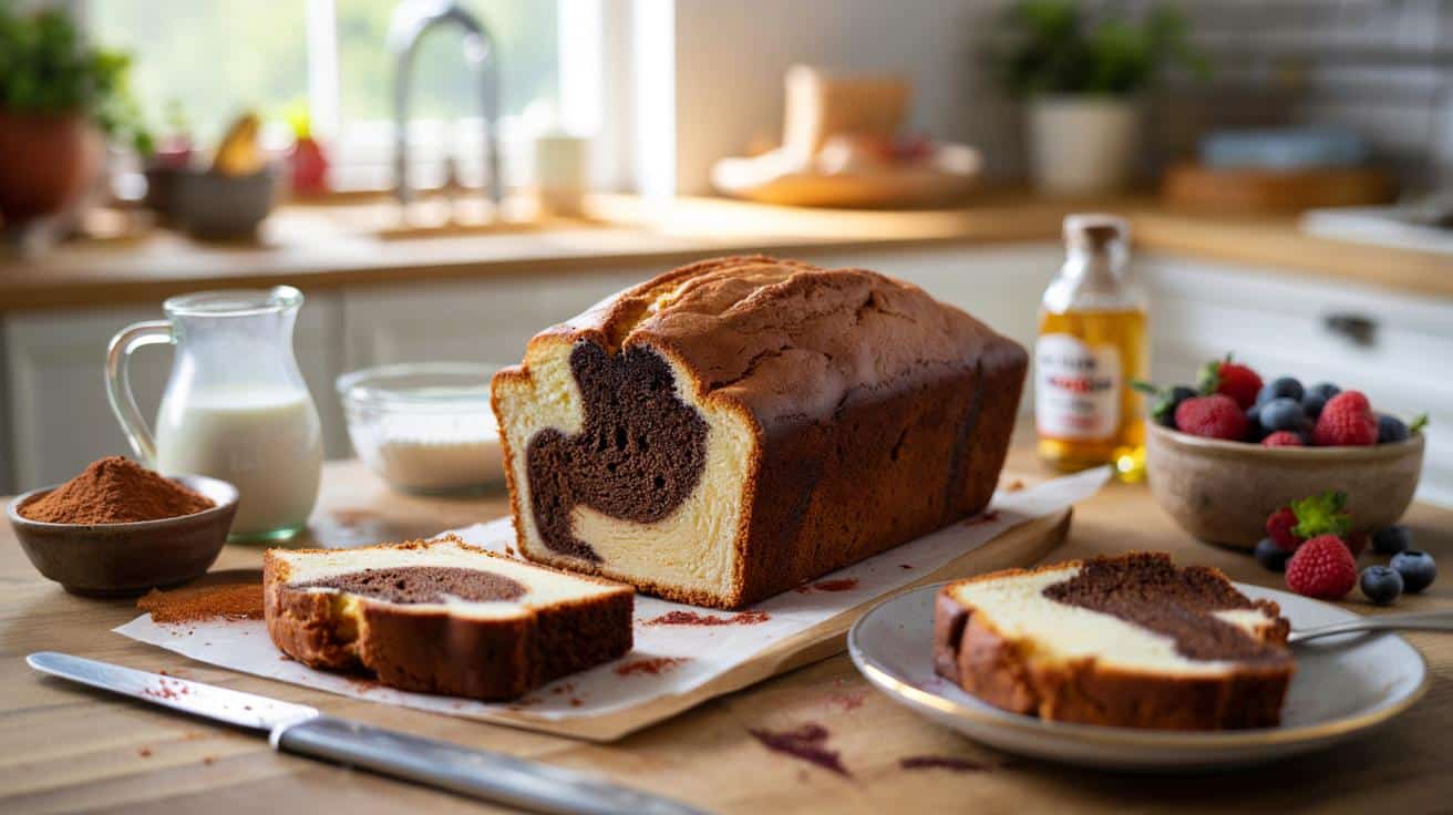 Ten wegański murzynek z marmurkiem znika u mnie w godzinę