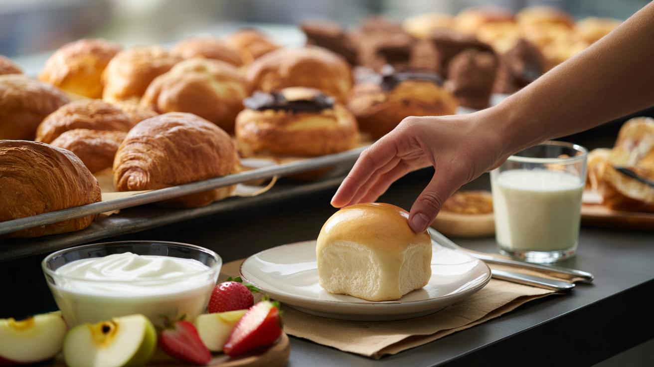 Ten wypiek z piekarni ma prawie dwa razy mniej kalorii niż rogalik