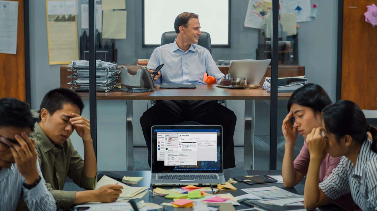 Ten z pozoru „miły” szef zdradza jeden znak totalnej niekompetencji