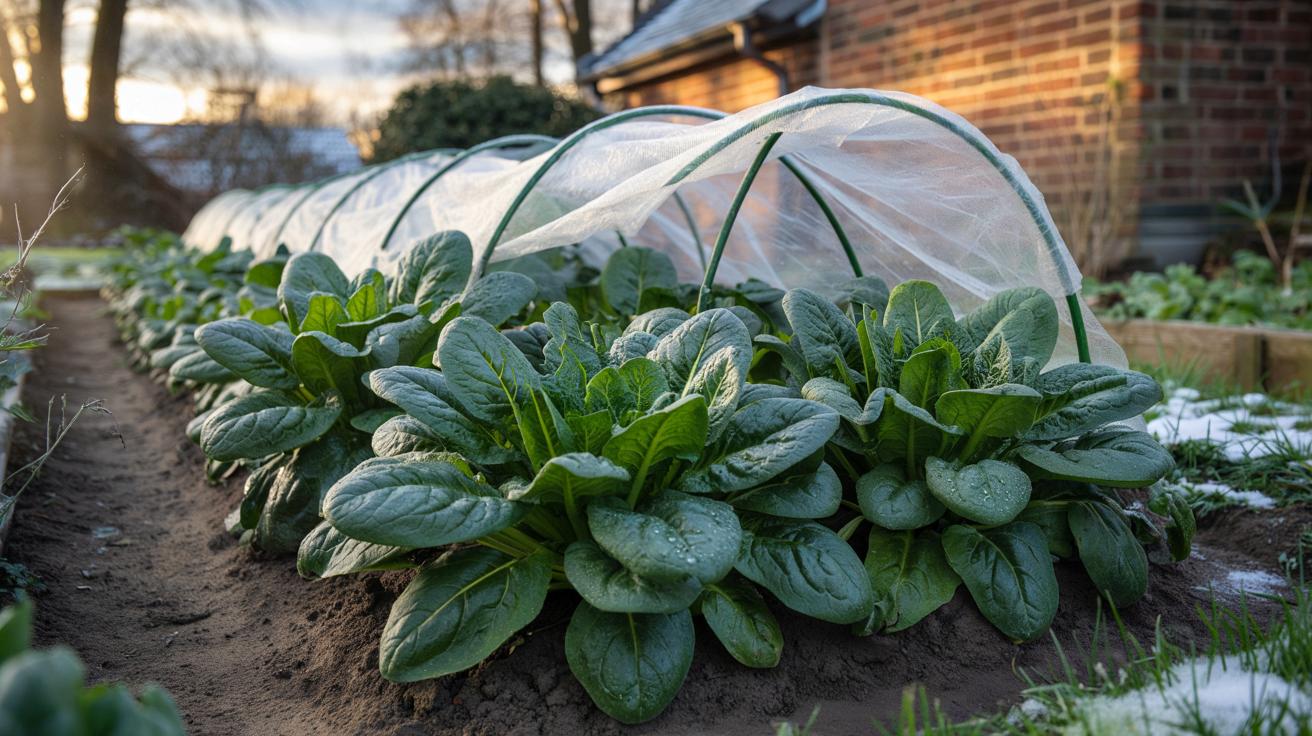 Ten zimowy szpinak robi liście jak talerze już w marcu, jeśli zdążysz z jednym prostym zabiegiem