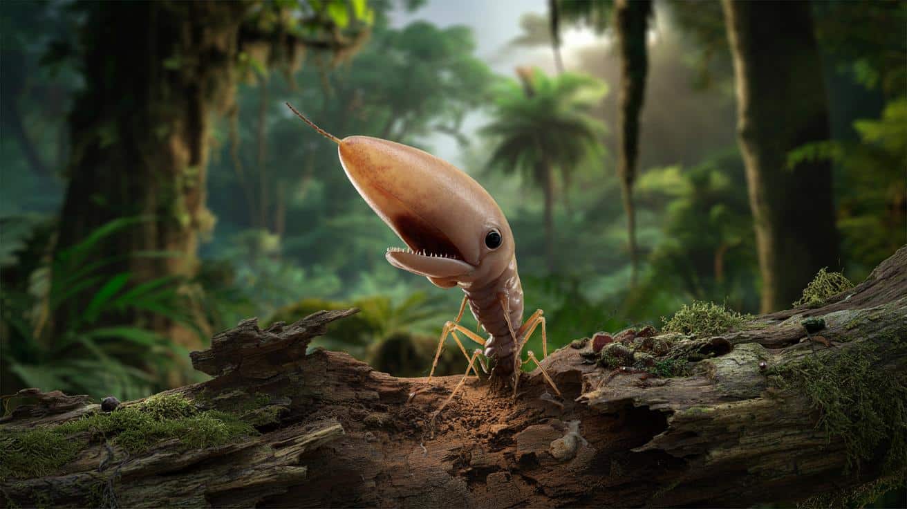 Termit z „głową wieloryba” znaleziony wysoko nad Amazonką