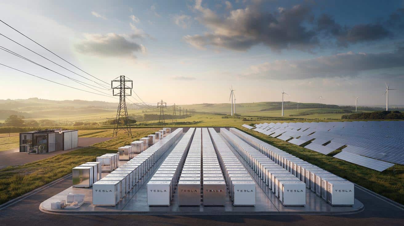 Tesla stawia gigantyczną baterię pod Reims. Francuska energetyka czeka na wstrząs