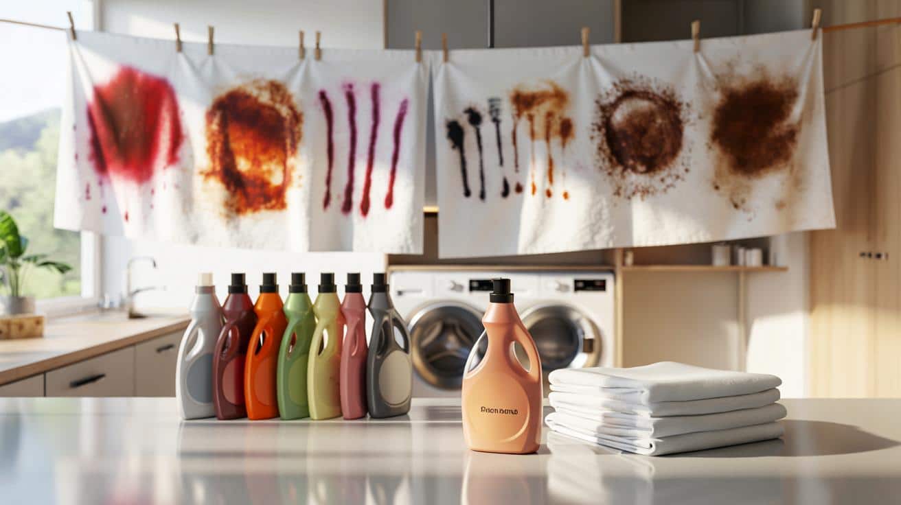 Test 8 płynnych proszków do prania. Ten jeden wyraźnie wygrywa z plamami