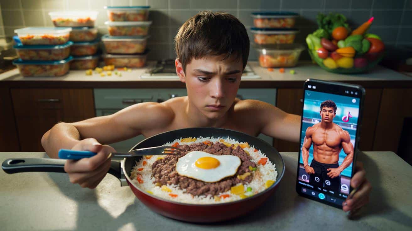 TikTokowy „boy kibble”: białkowa moda, która może zaszkodzić młodym mężczyznom