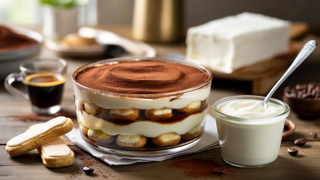 Tiramisu bez wyrzutów sumienia: ten nabiał zastąpi mascarpone i obniży kalorie o połowę