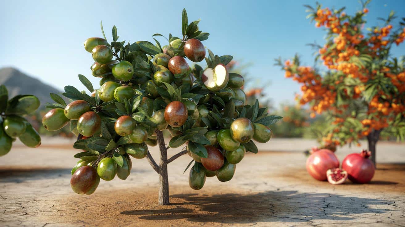 To azjatyckie drzewko znosi suszę jak kaktus, a daje słodkie owoce