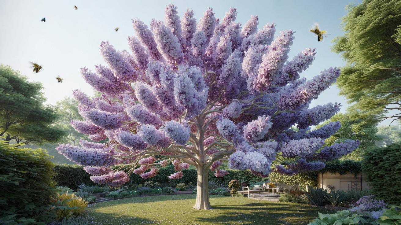 To drzewo rośnie jak na drożdżach i wiosną zalewa ogród lawiną kwiatów