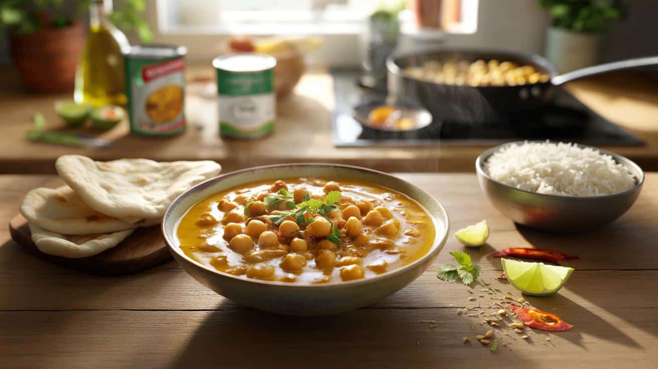 To kremowe curry z ciecierzycy robi się w 20 minut i uzależnia od pierwszego kęsa