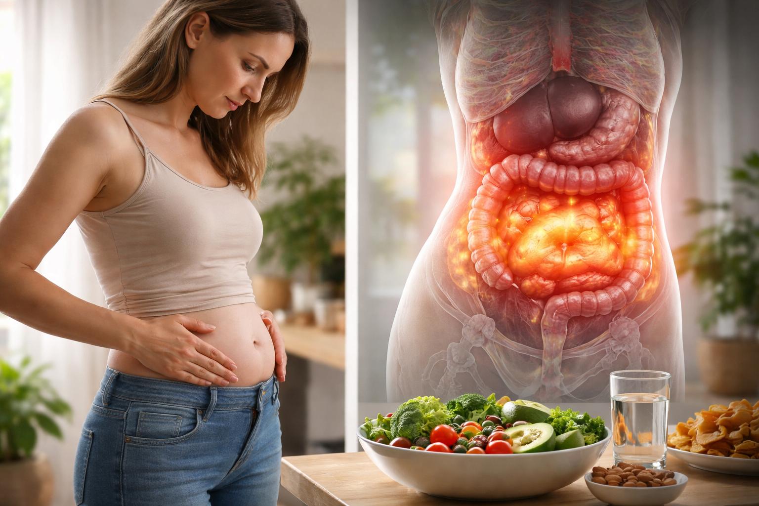 To nie tylko brzuch od jedzenia. Cicha inflamacja robi swoje