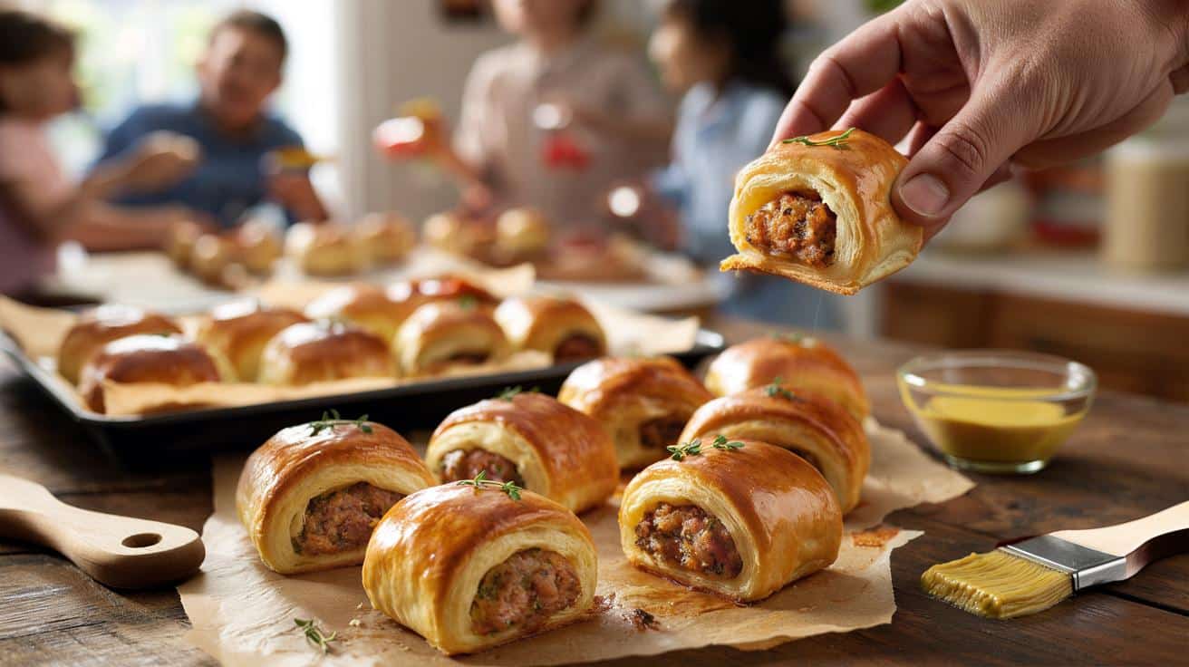 Ten prosty trik z ciastem francuskim sprawia, że przekąski znikają ze stołu w 10 minut