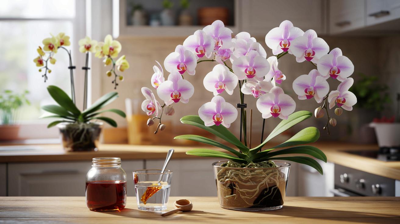 Domowy trik na storczyki: jeden słodki składnik z kuchni wywoła prawdziwą lawinę kwiatów