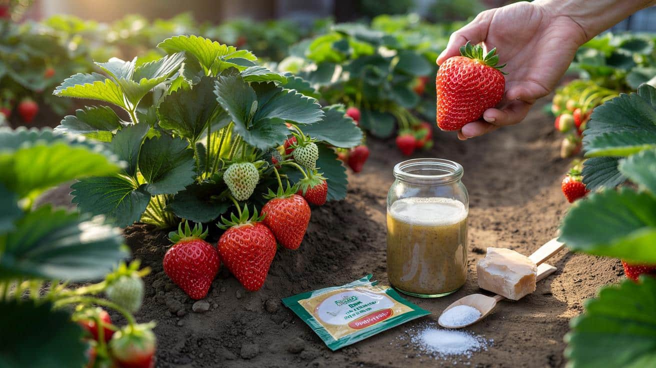 Trik z domowym nawozem: jak wyhodować naprawdę ogromne truskawki