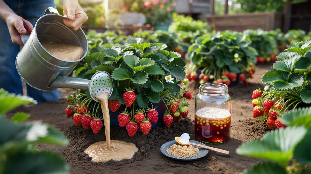 Trik z drożdżami, dzięki któremu truskawki rosną jak na drożdżach