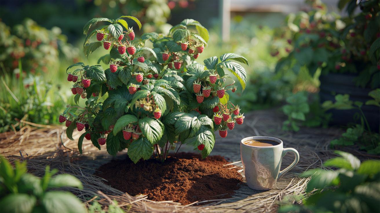 Trik z filiżanką i fusami po kawie: prosty sposób na mnóstwo malin
