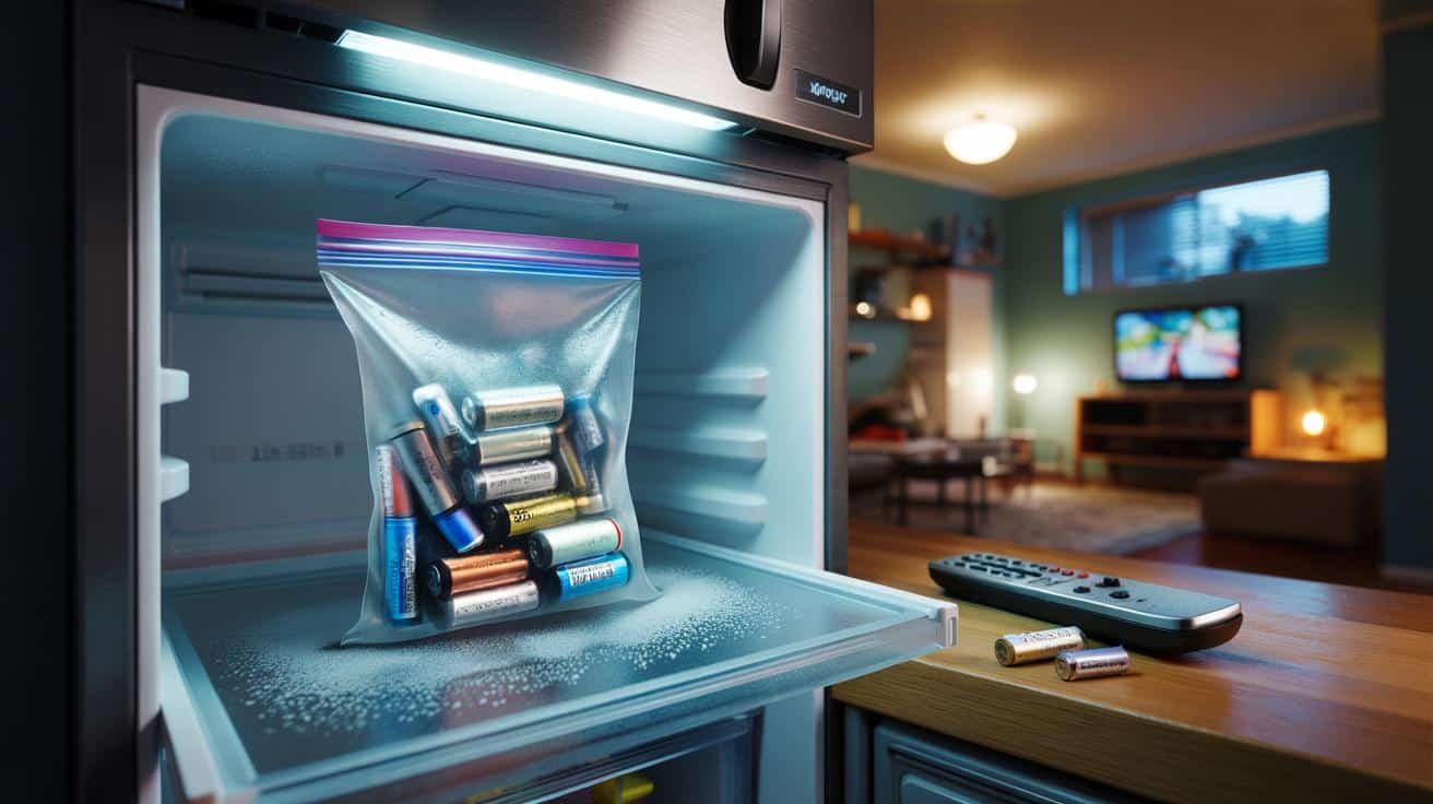 Trik z zamrażarką który ożywia stare baterie