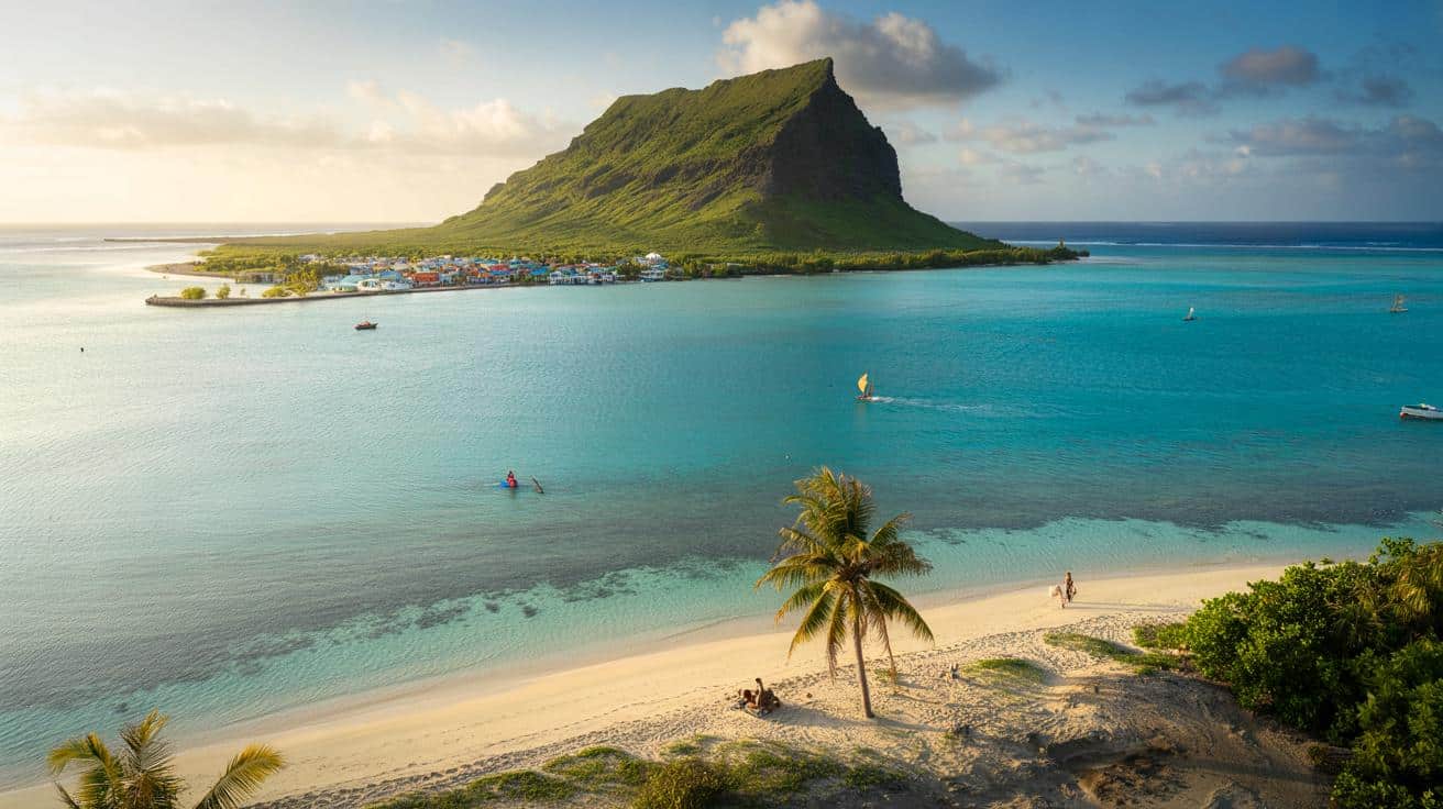 Tropikalna wyspa z gigantyczną laguną 600 km od Mauritiusa, wciąż bez tłumów