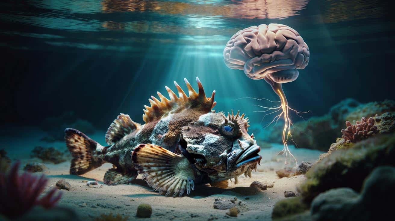 Trująca ryba z tropików zaskakuje naukowców. W jej jadzie znaleziono związek znany z ludzkiego mózgu