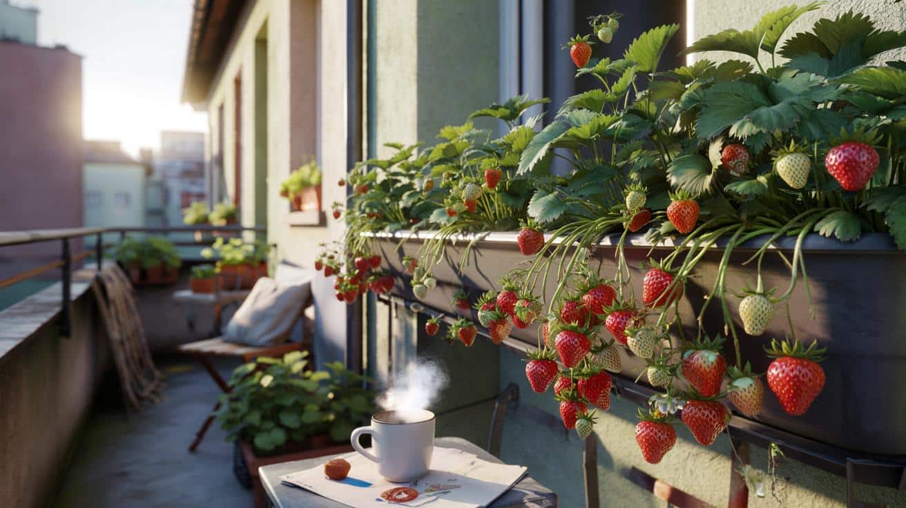 Truskawki z balkonu: odmiana, której szukałeś od lat