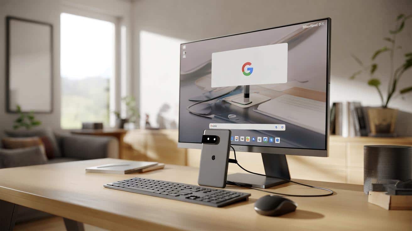 Tryb biurkowy w Androidzie: zamień Pixel 8 w pełnoprawny komputer