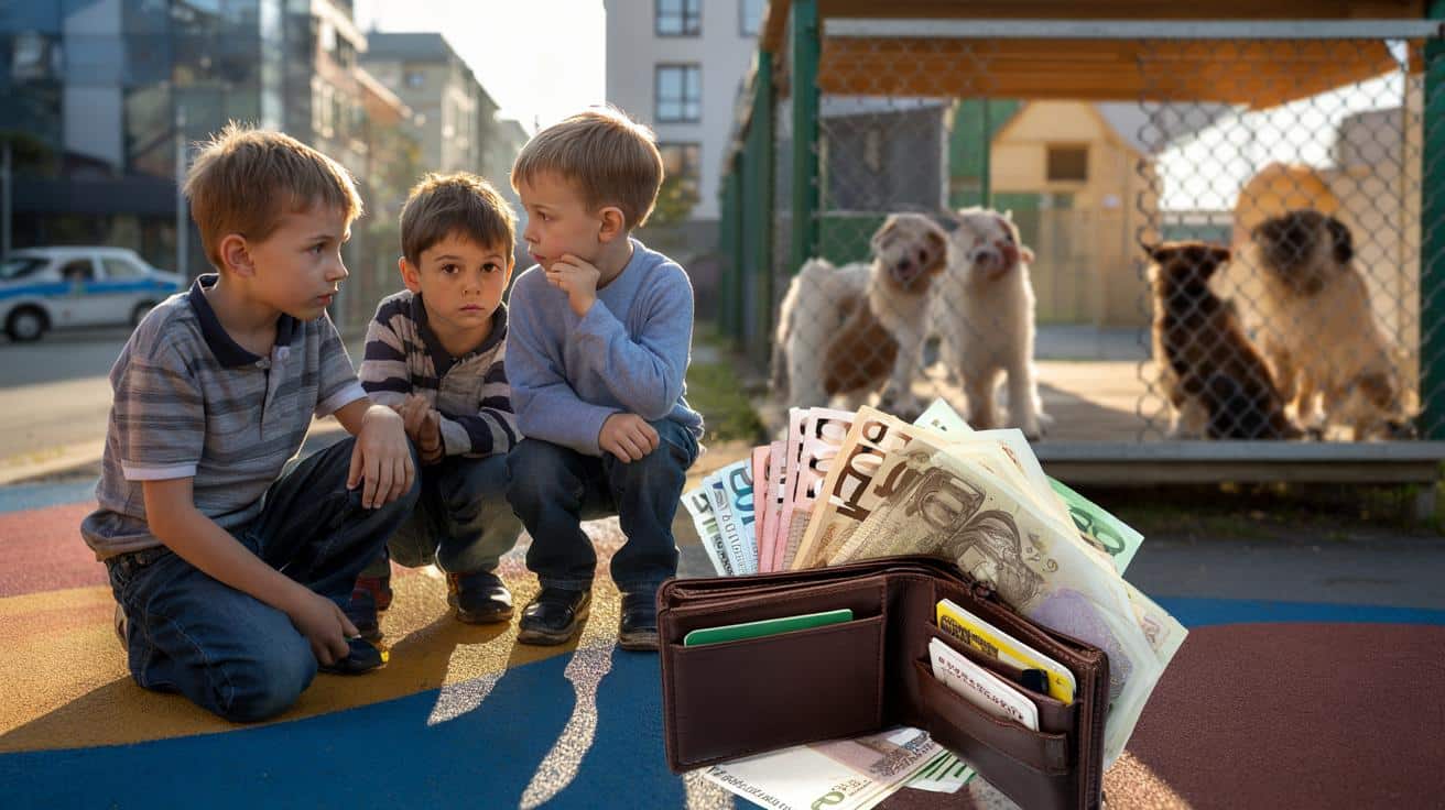 Trzech chłopców znajduje portfel pełen pieniędzy. To, co z nim robią, zaskakuje wszystkich