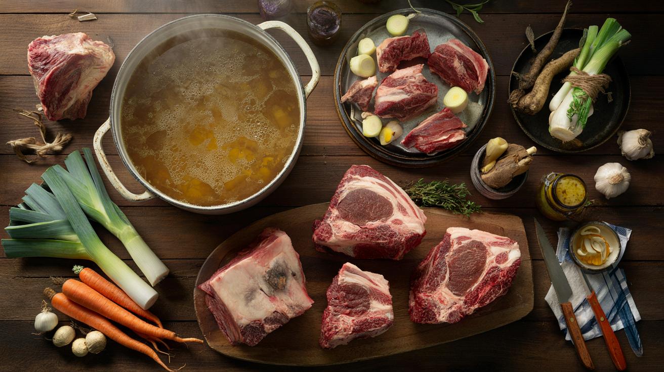 Trzy kawałki wołowiny, bez których rosół z warzywami traci cały charakter