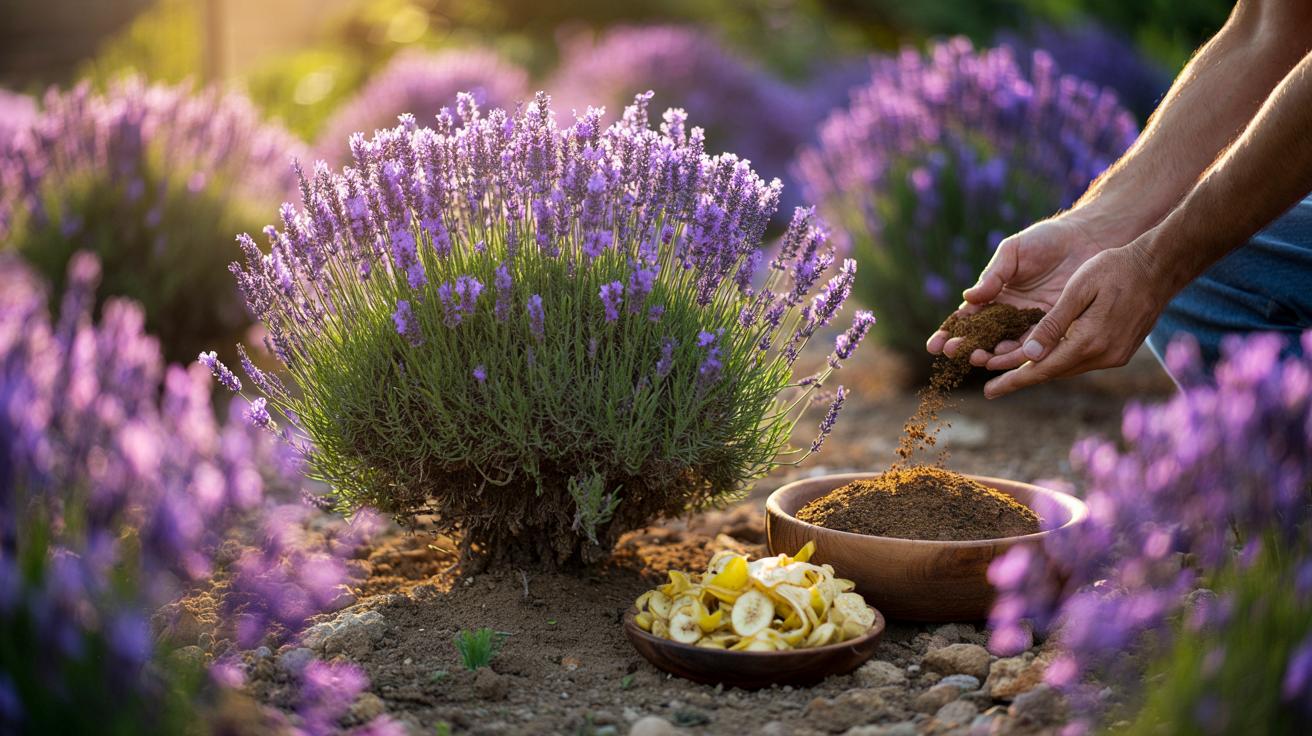 Trzy kuchenne resztki, które sprawią, że lawenda zakwitnie mocniej i pachnie intensywniej
