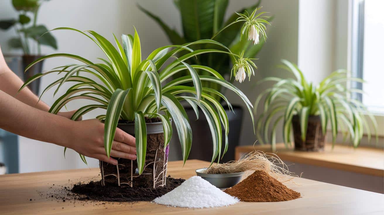 Trzy składniki w doniczce, które ratują zielistkę przed brązowymi końcówkami