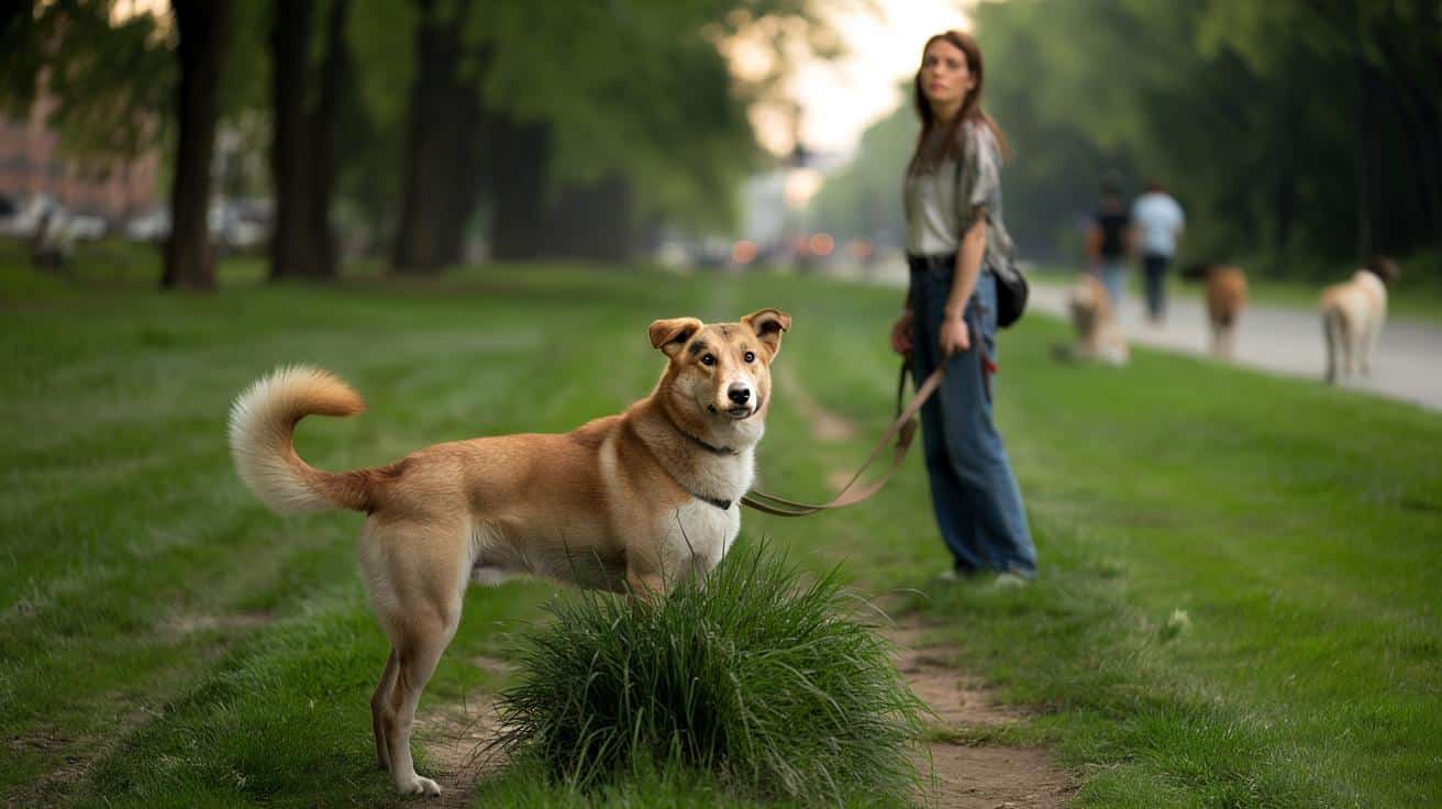 Twój pies patrzy na ciebie, gdy się załatwia? To nie przypadek