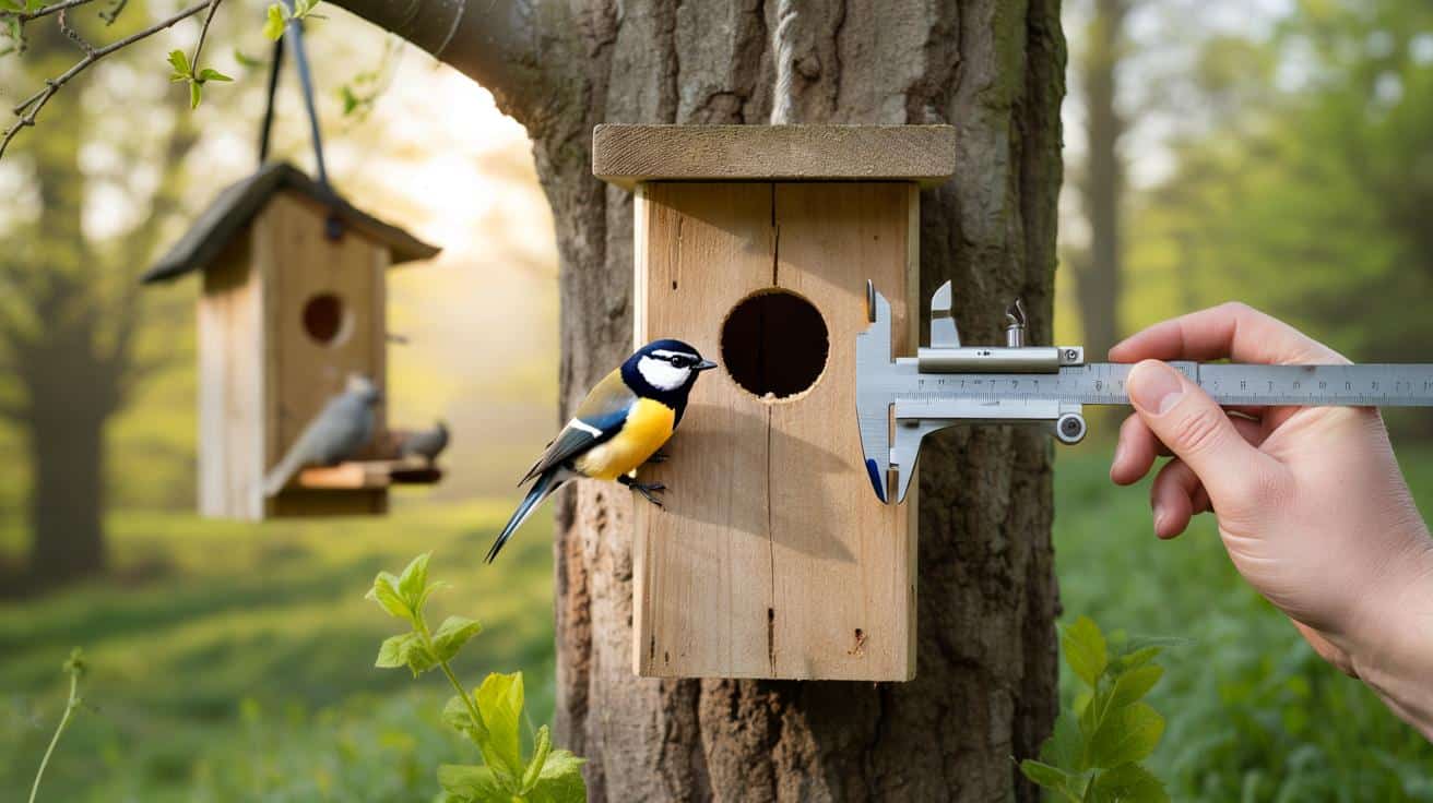 Twój karmnik pusty? Jeden milimetr w otworze decyduje o sikorach