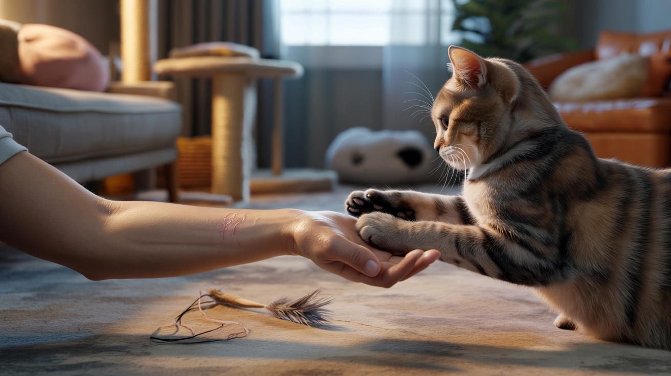 Twój kot gryzie i drapie? Ten naturalny odruch człowieka tylko dolewa oliwy do ognia