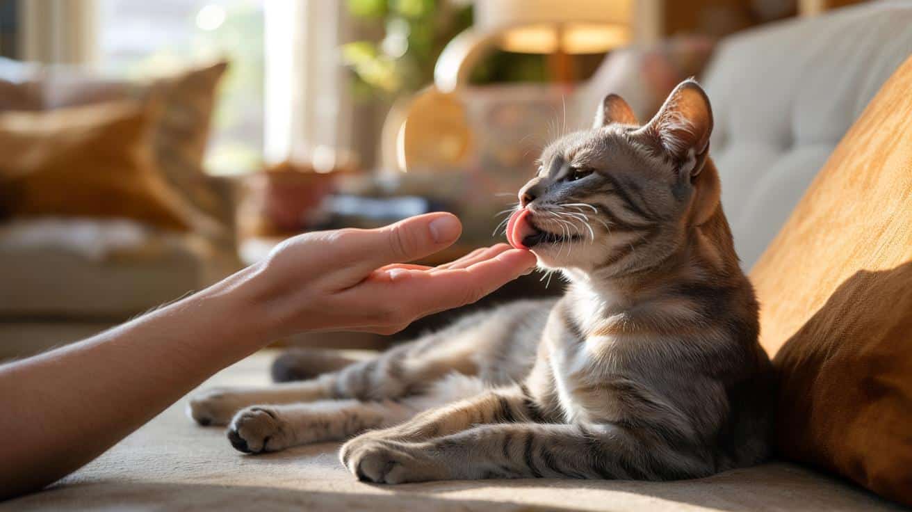 Twój kot robi to na twojej skórze? To znak prawdziwej kociej miłości
