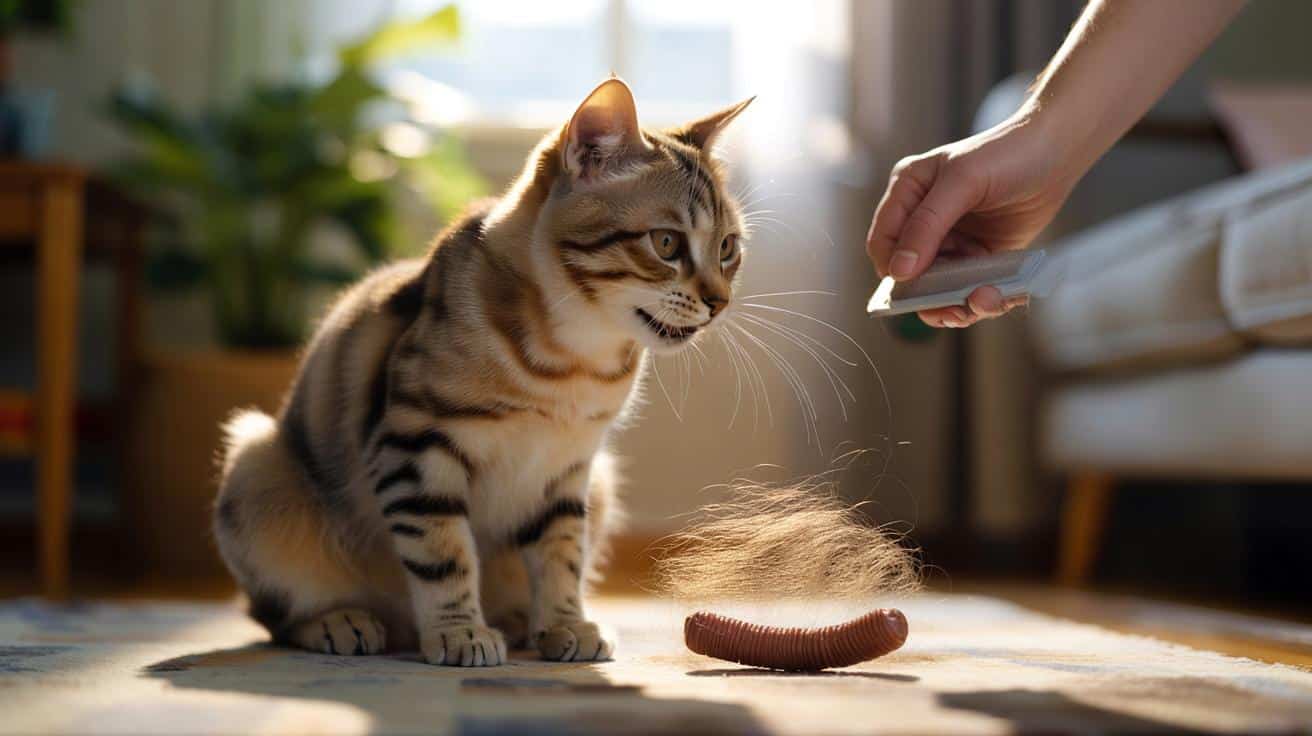 Twój kot wypluwa brunatne „cygara”? Sprawdź, co dzieje się w jego brzuchu