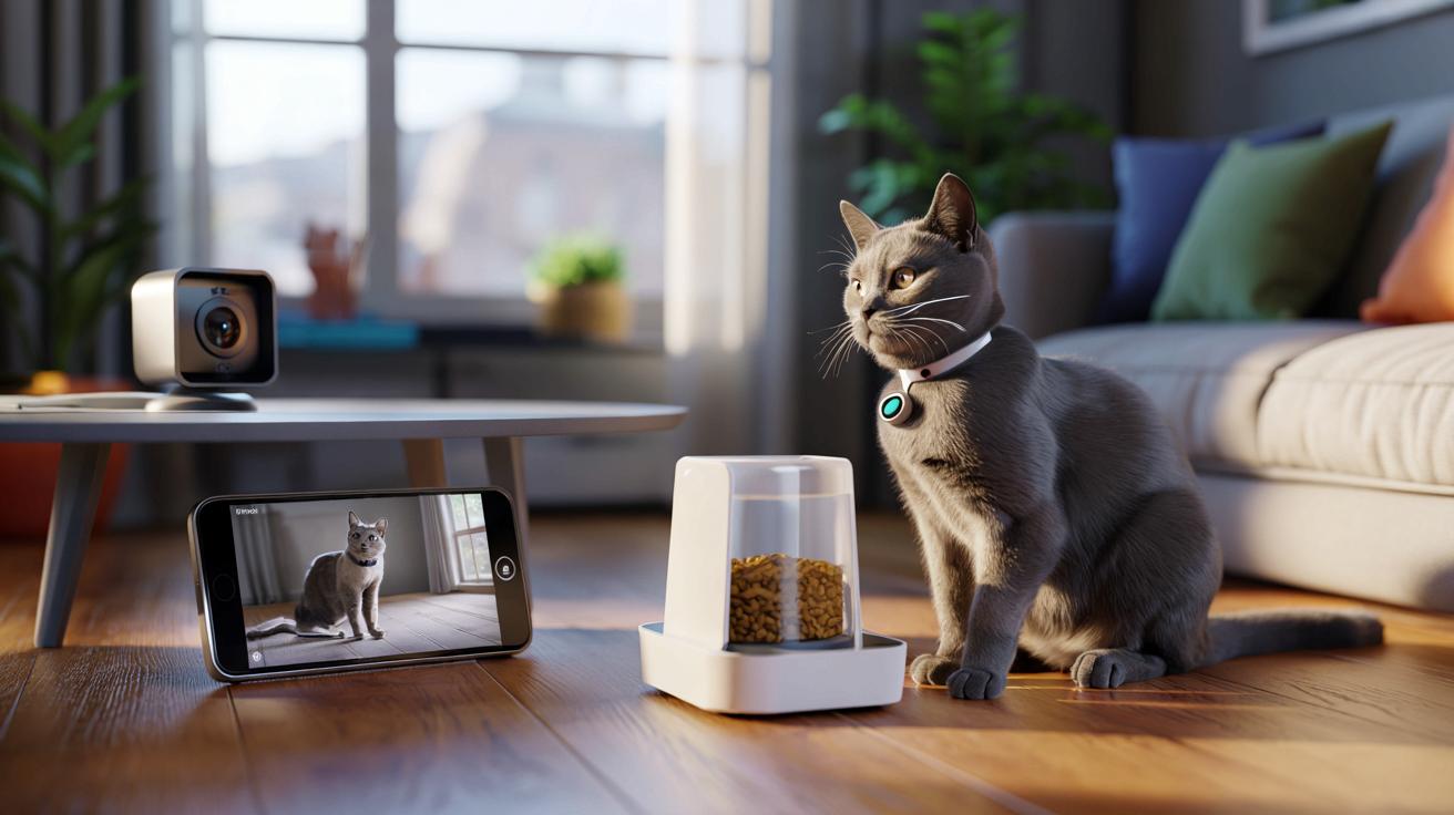 Twój kot zostaje sam w domu? 3 gadżety, które naprawdę uspokajają sumienie