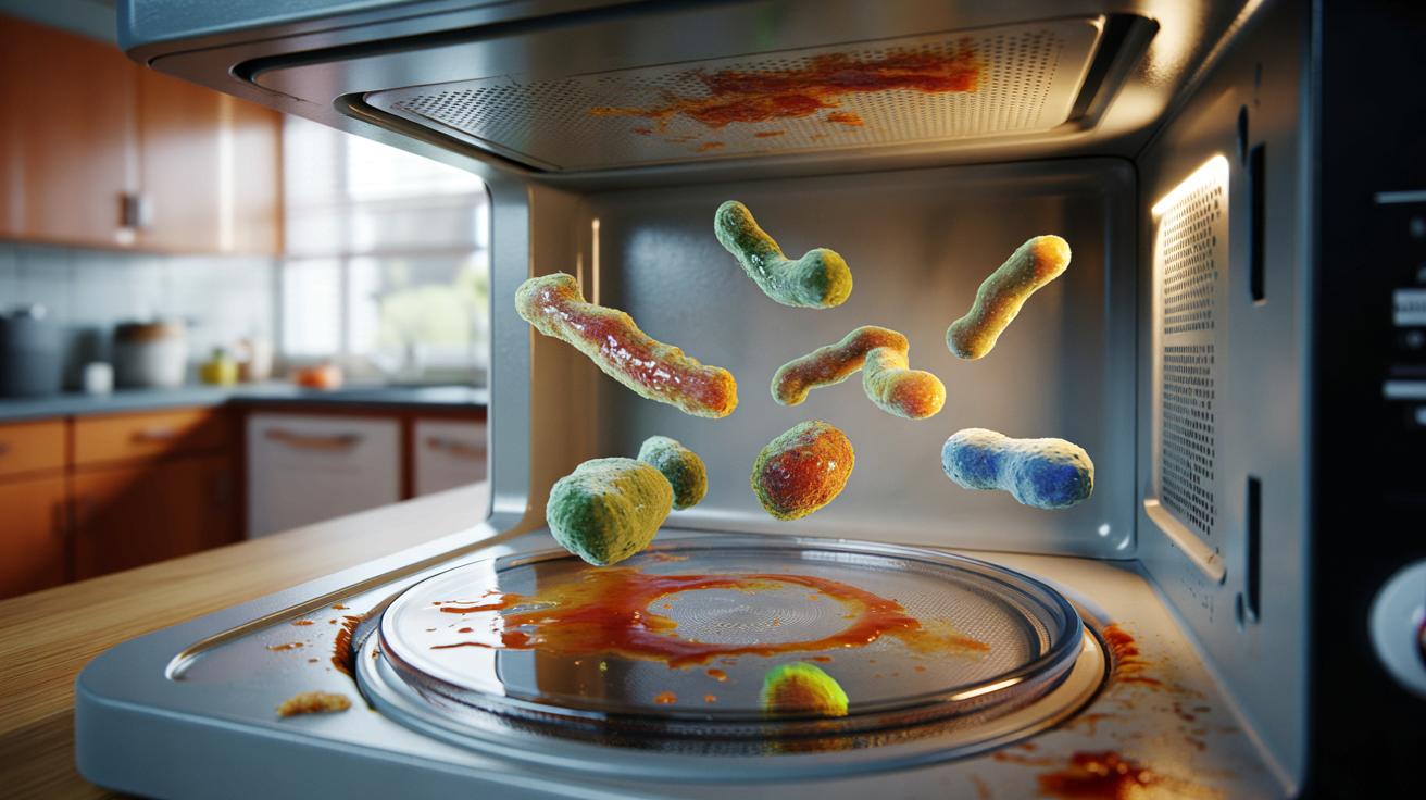 Twój mikrofalnik nie jest sterylny. Setki bakterii przetrwają każdy „obrót talerza”