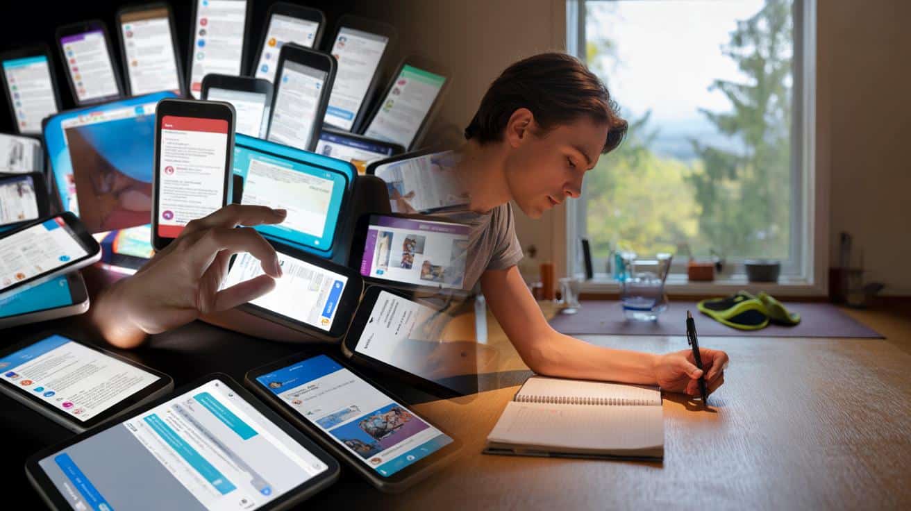 Twój mózg ma dość ekranów: jak odzyskać koncentrację w erze scrollowania