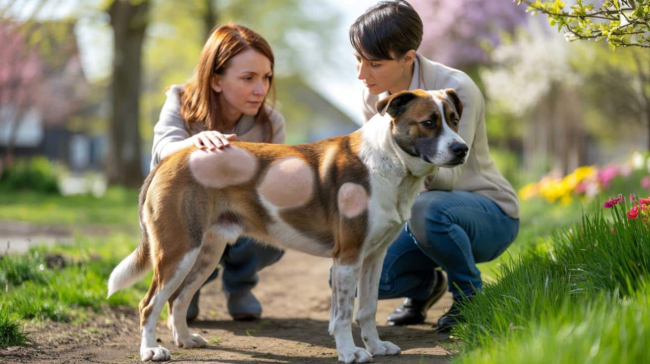 Twój pies łysieje plackami na wiosnę? Sprawdź, kiedy to norma