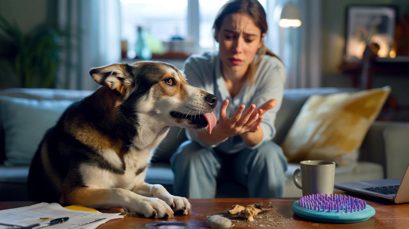 Twój pies obsesyjnie liże ci ręce? To nie są tylko „buziaki”
