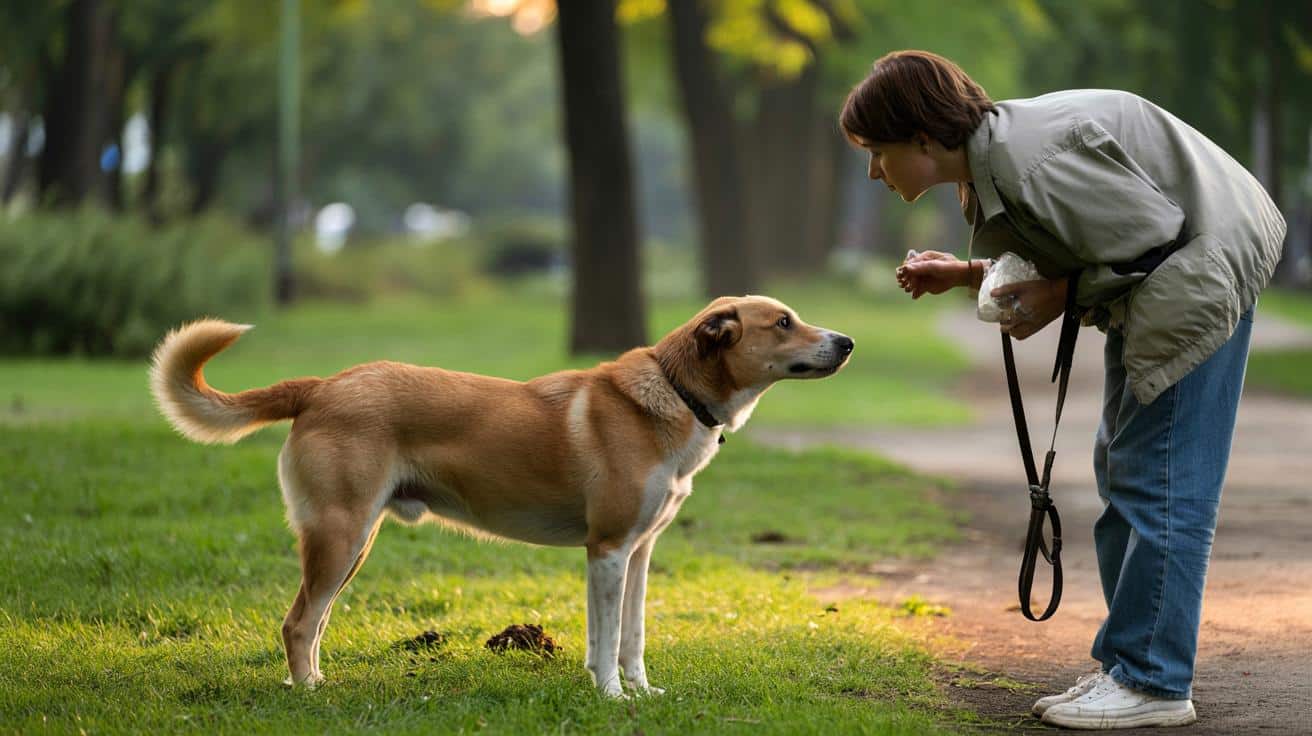 Twój pies patrzy na ciebie, gdy się załatwia? Wyjaśniamy, o co mu chodzi