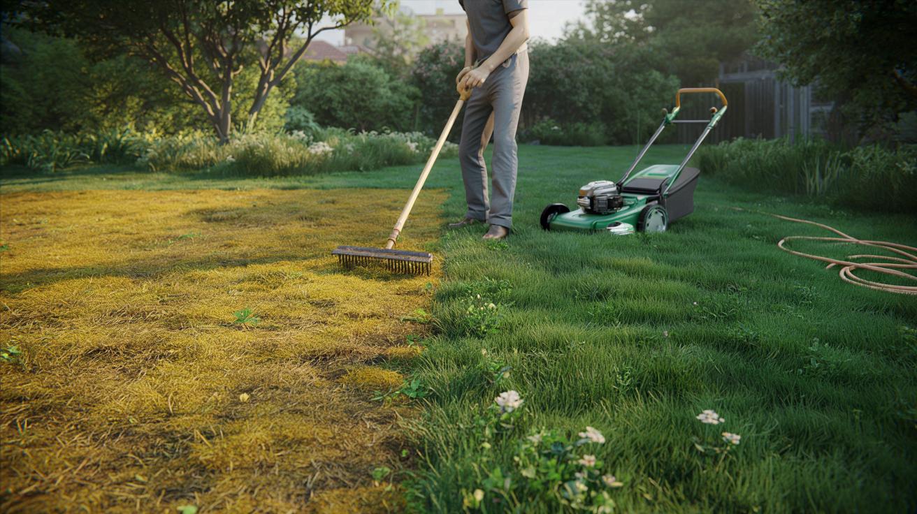 Twoja trawa żółknie? Cztery proste kroki do gęstego, zielonego trawnika