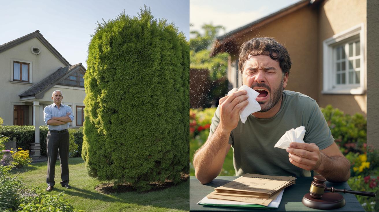 Twoja żywopłotowa ściana dusi sąsiada? Sprawdź, kiedy grozi ci sąd