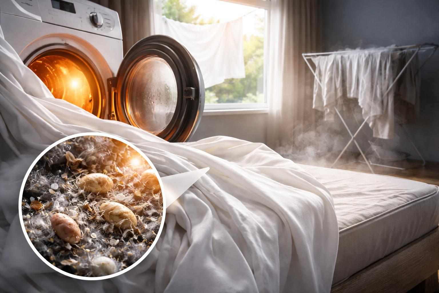 Twoje prześcieradła nie są tak czyste, jak myślisz. Jeden błąd psuje pranie w 60°C