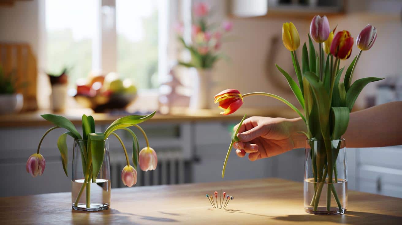 Twoje tulipany klapną po nocy? Jeden trik sprawi, że znów staną na baczność