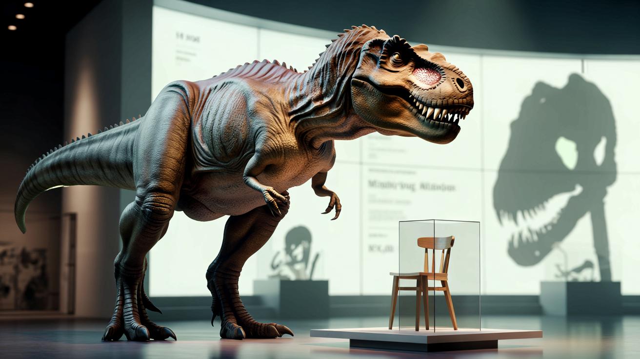 Tyranozaur rex nie był geniuszem. Naukowcy porównują go do krzesła