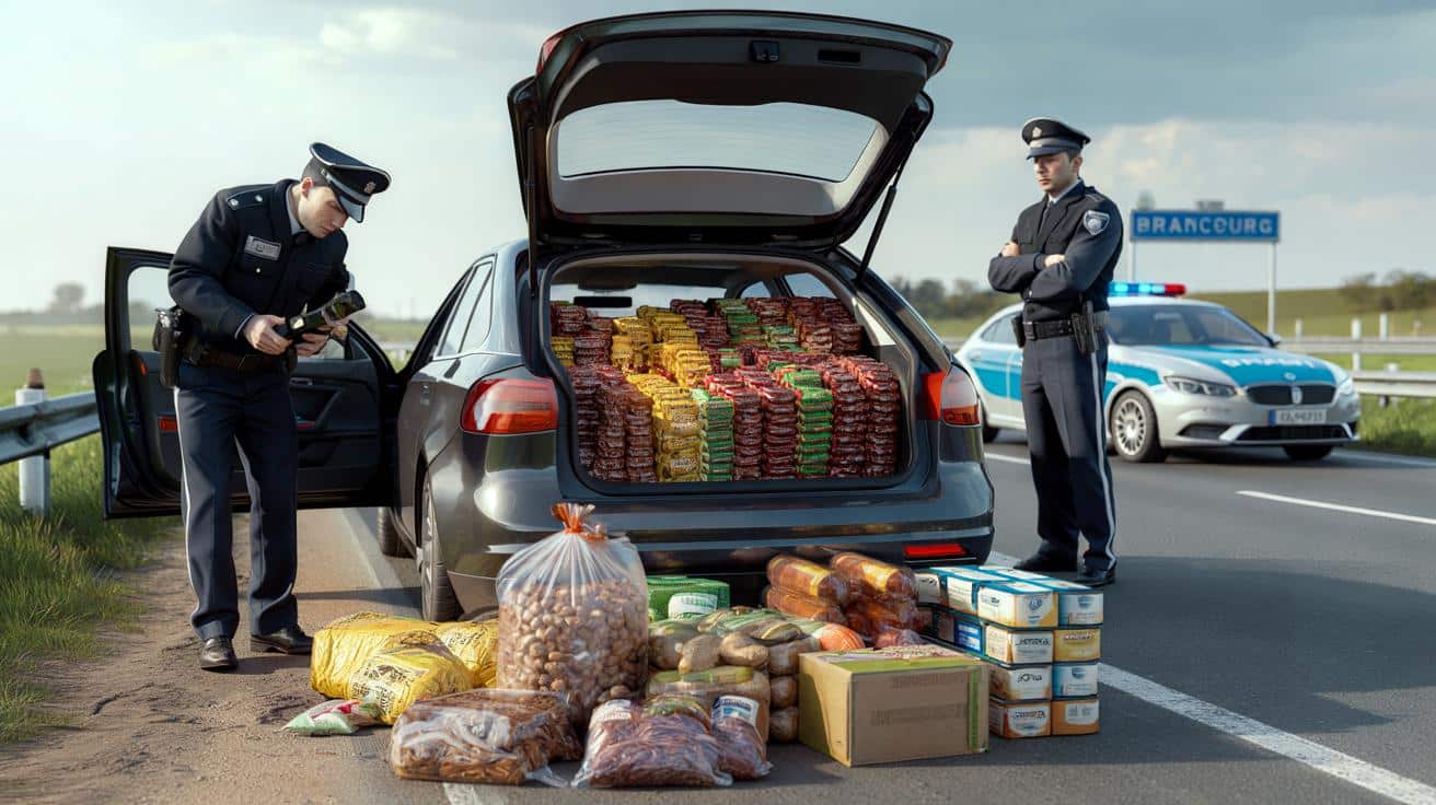 Tysiące tabliczek czekolady w aucie pod Berlinem. Policja bada sprawę