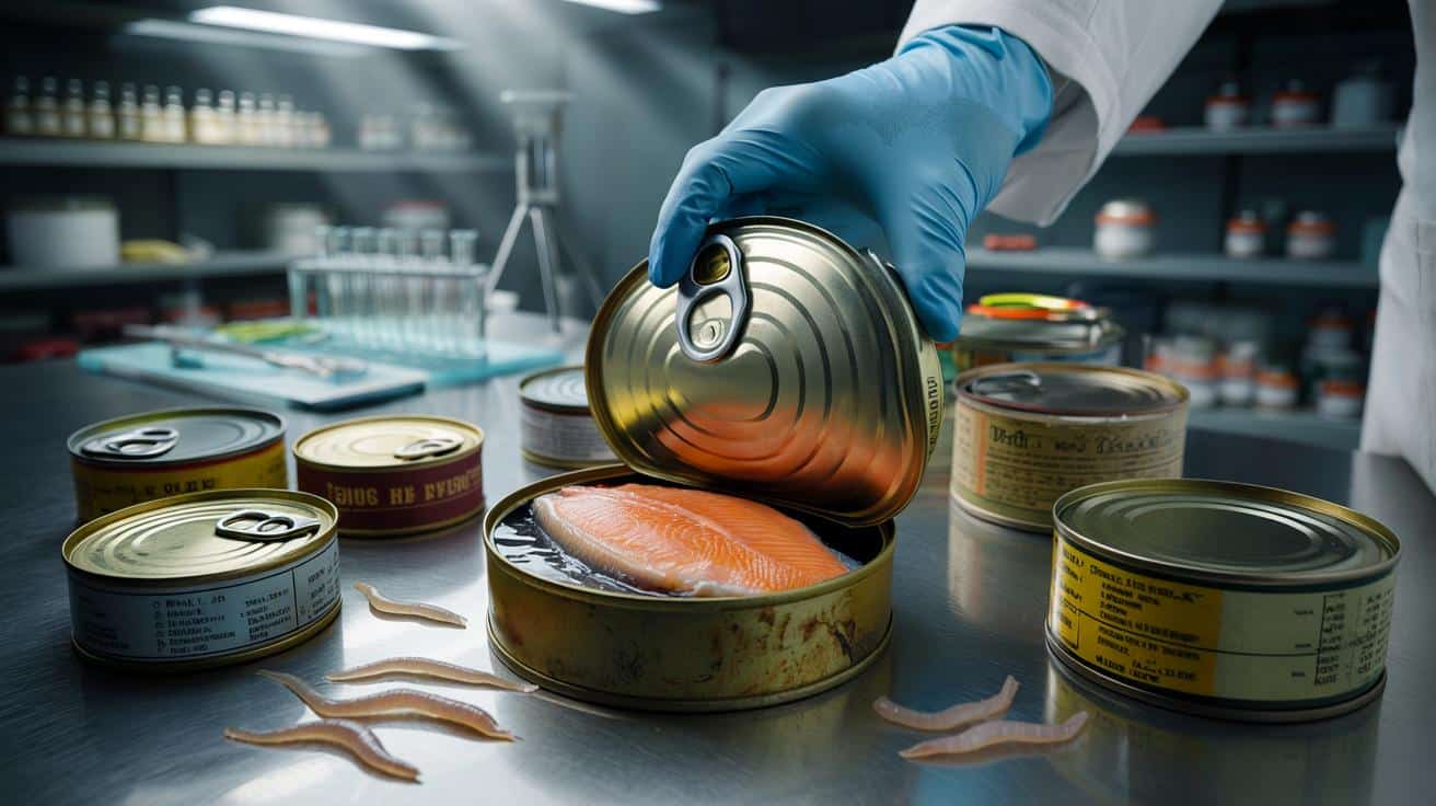 Uczeni otworzyli 40‑letnie puszki z łososiem. W środku czekała niespodzianka