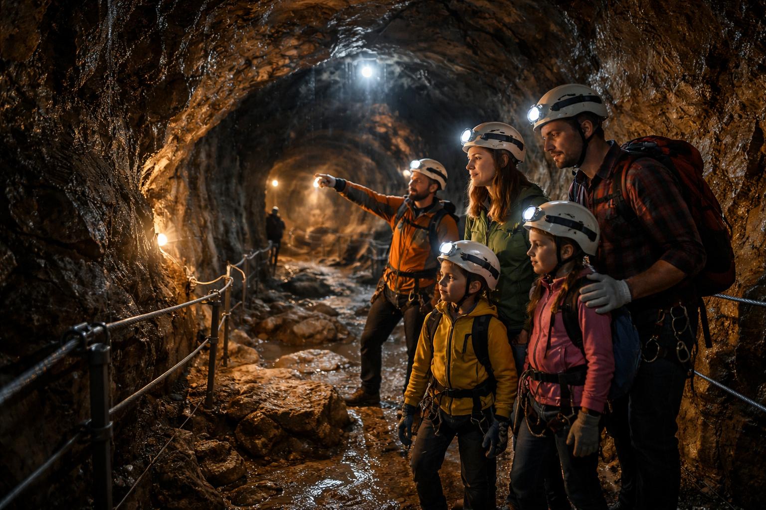 Ukryta trasa w lombardzkiej kopalni: podziemna przygoda dla całej rodziny