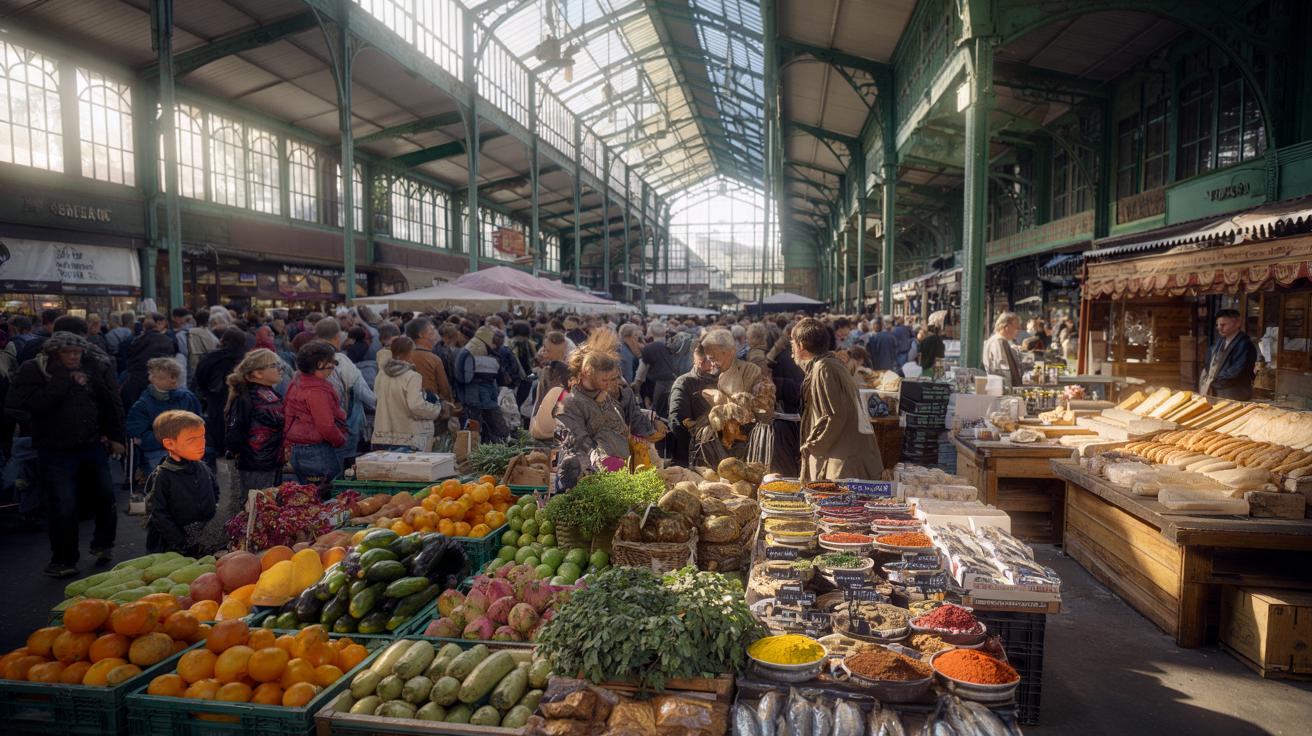Ukryty gigant smaków pod Paryżem: niezwykły zadaszony targ w Saint-Denis