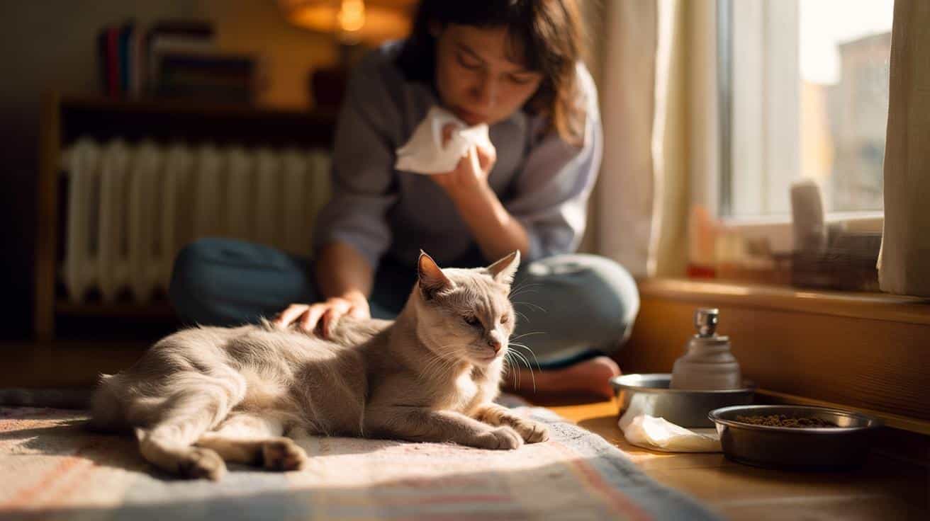 Umierający kot: po czym poznać, że zbliża się koniec?