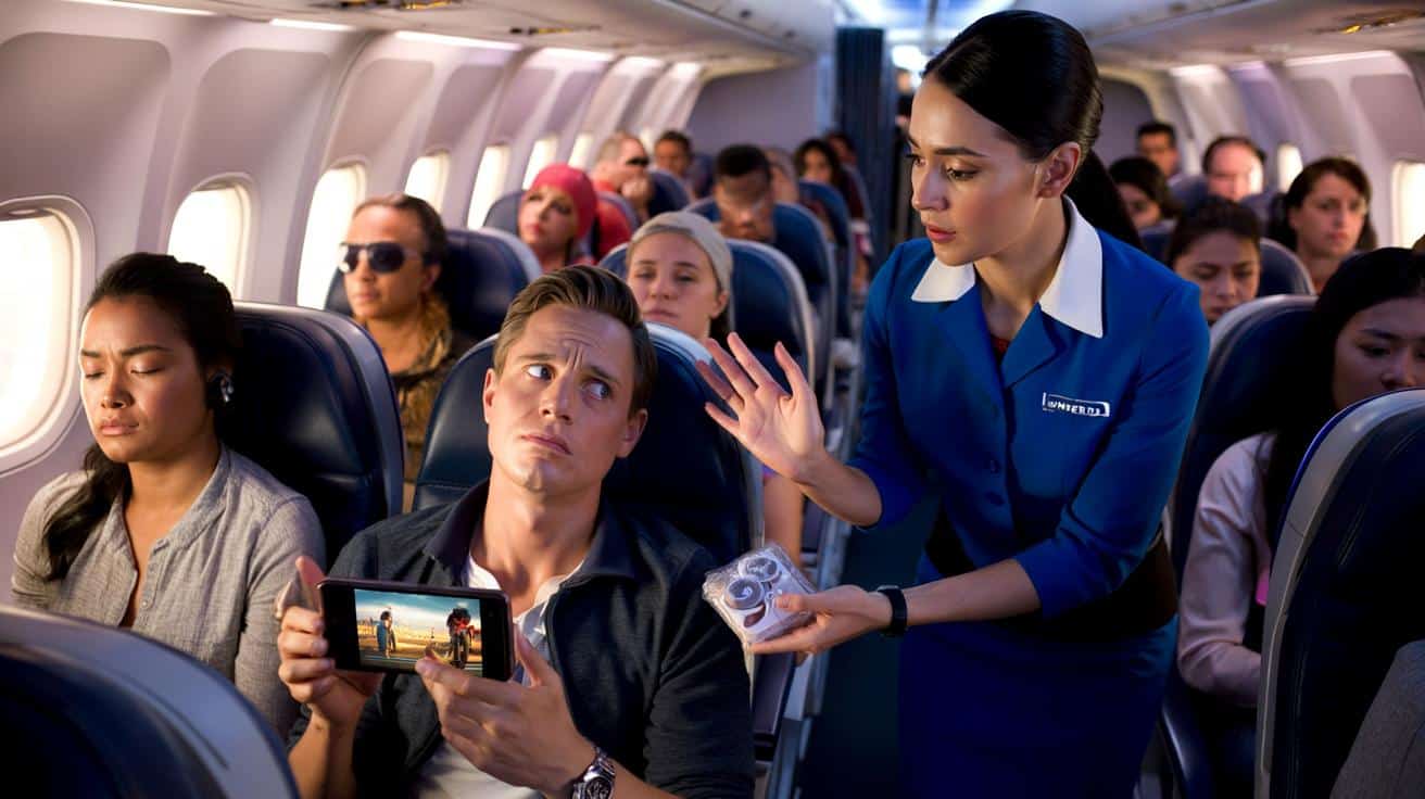 United Airlines wyrzuci z samolotu pasażera, który puszcza filmy bez słuchawek