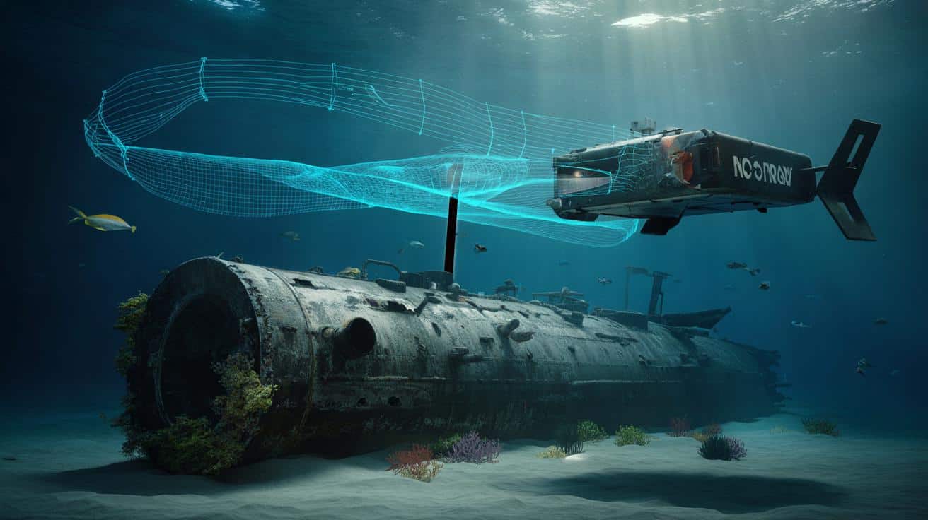 US Navy odkrywa wrak z wojny secesyjnej na superdokładnych mapach 3D